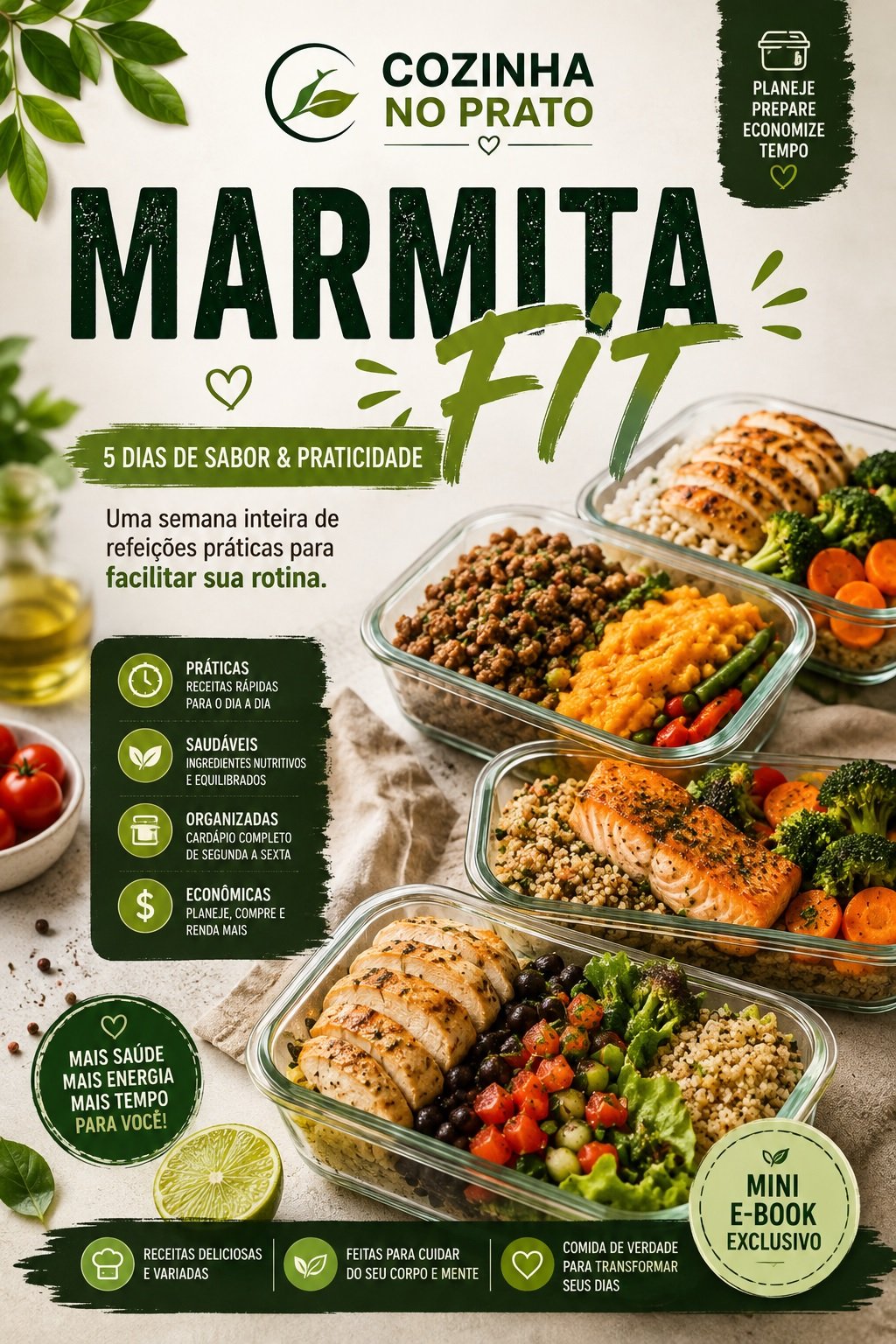 Capa do e-book Marmita Fit